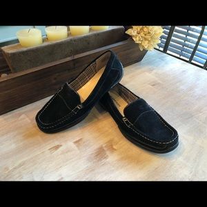 Anne Klein black suede loader women’s shoe size 7